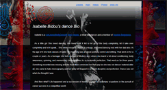 Desktop Screenshot of isabellebidou.com