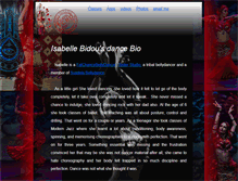 Tablet Screenshot of isabellebidou.com